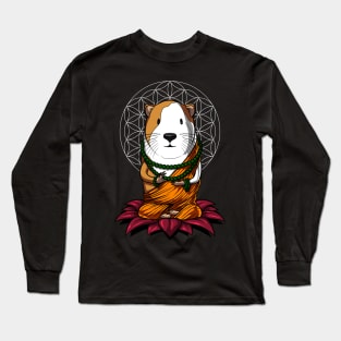 Guinea Pig Buddha Long Sleeve T-Shirt